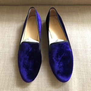 Cole Haan Sabrina velvet smoking slipper